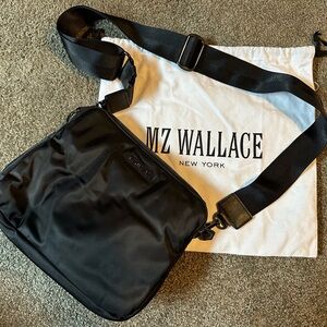 MZ Wallace Black Bowery Crossbody Bag